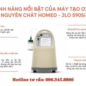 Máy Tạo Oxy 5 Lít Homed Chính Hãng