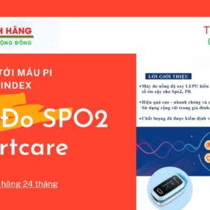 Máy Đo SPO2 Pheartcare đo 3 chỉ số nồng độ oxy trong máu, nhịp tim và chỉ số tưới máu PI