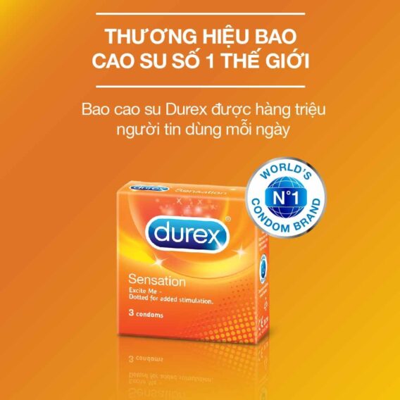 Bao Cao Su Durex Sensation