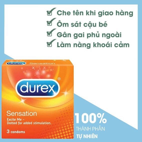 Bao Cao Su Durex Sensation