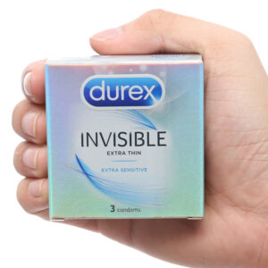 Bao Cao Su Durex Invisible Hộp 3 pcs