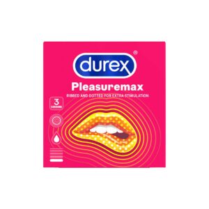 Bao Cao Su Durex Pleasuremax Gân Gai Hộp 3 Cái