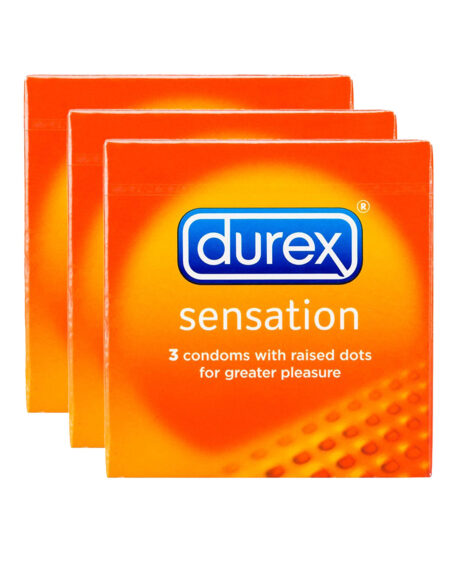 Bao Cao Su Durex Sensation  Phù hợp với mọi đối tượng nam giới từ 18 trở lên.