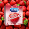 Bao Cao Su Durex Sensual Strawberry hương dâu tây