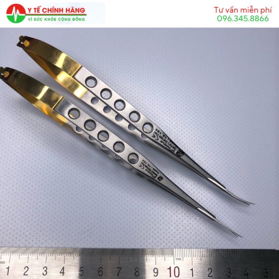 Kéo Lá Lúa Vàng Cong 17 18 cm 17 Kéo Cắt Mắt Vàng Thẳng Cong 17 18 cm