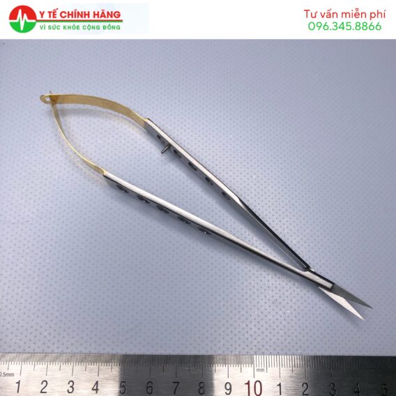 Kéo Cắt Mắt Vàng Thẳng Cong 17 18 cm 28 Kéo Cắt Mắt Vàng Thẳng 17 18 cm