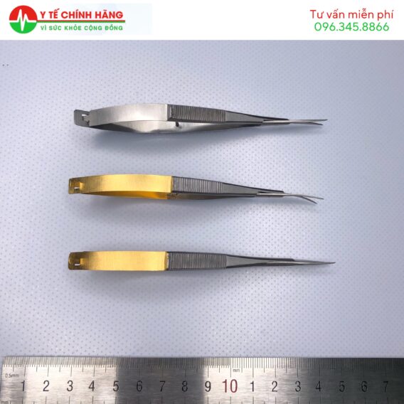 Kéo Cắt Mắt Vàng Thẳng 11-12cm