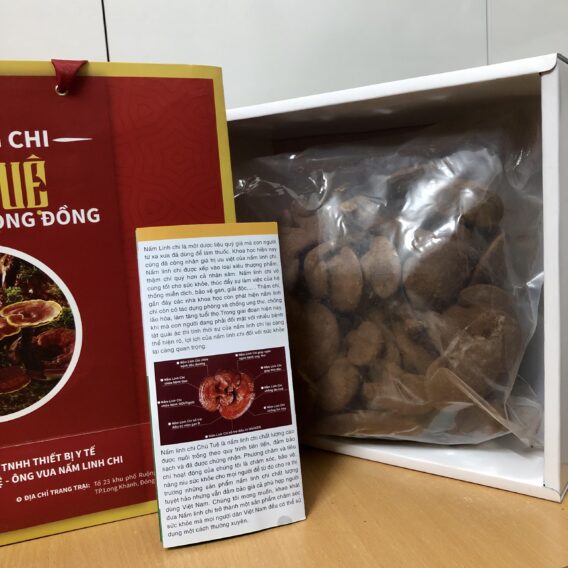 Nấm Linh Chi Đỏ Hồng Chi Hộp 500 Gram