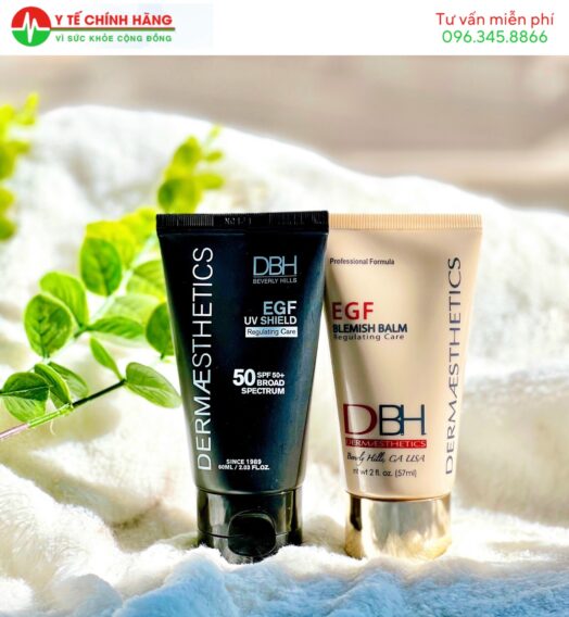 EGF UV SHIELD & EGF Blemish Balm