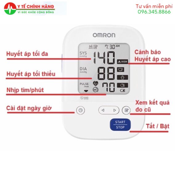 Máy Đo Huyết Áp Omron Hem 7156