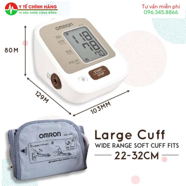 Máy Đo Huyết Áp Omron Hem JP500