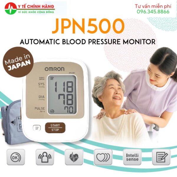 Máy Đo Huyết Áp Omron Hem JP500