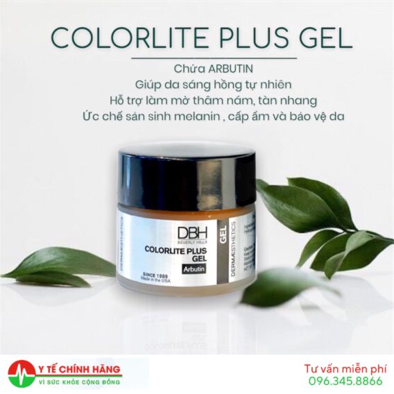 BỘ ĐÔI COLORLTIE CREAM - GEL CHỨA ARBUTIN