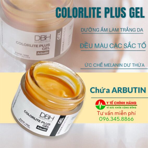 BỘ ĐÔI COLORLTIE CREAM - GEL CHỨA ARBUTIN