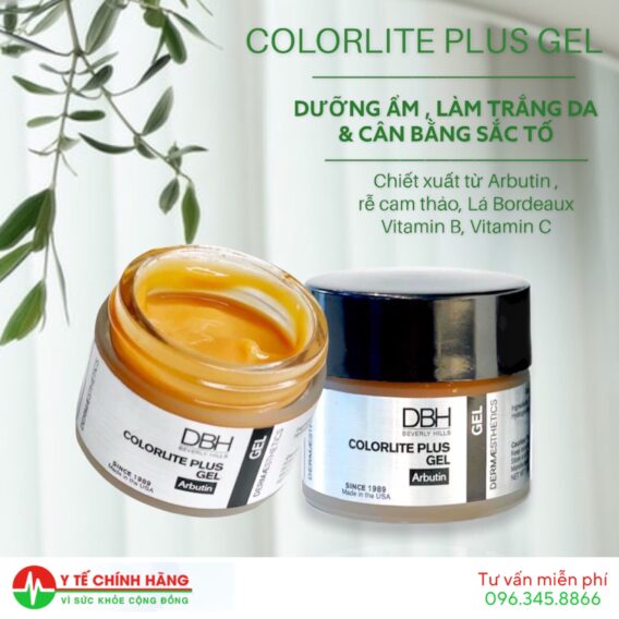 BỘ ĐÔI COLORLTIE CREAM - GEL CHỨA ARBUTIN