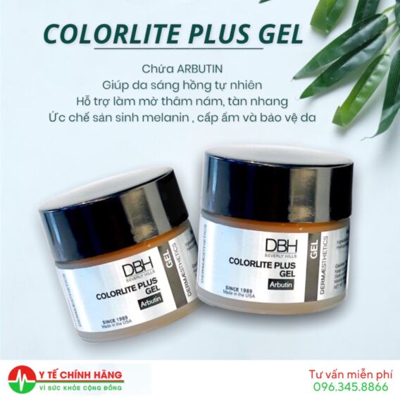 BỘ ĐÔI COLORLTIE CREAM - GEL CHỨA ARBUTIN