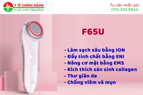 Máy Chăm Sóc Da Mặt Nanotime F65U