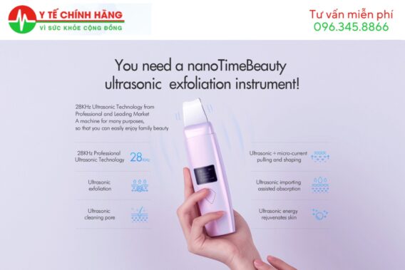 Máy Tẩy Da Mặt Nanotime F68