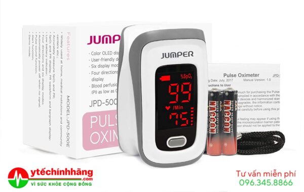 Máy Đo SPO2 Nồng Độ Oxy Jumper JDP-500E