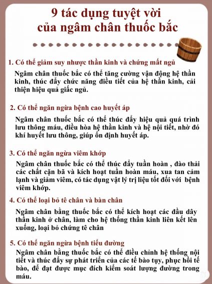 9 Lợi Ích Tuyệt Vời Của Ngâm Chân Thuốc Bắc