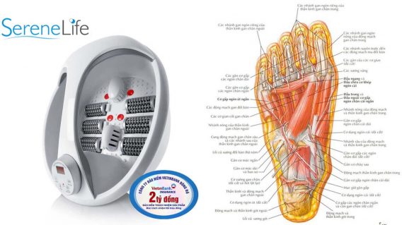 Bồn Ngâm Chân Serene Life SL17