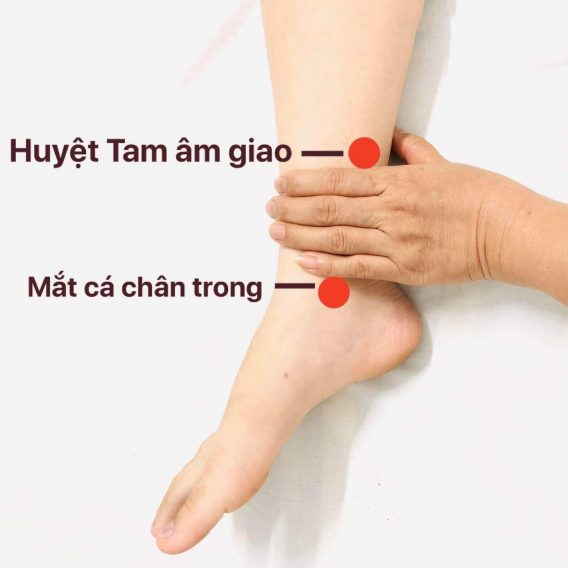 huyệt đạo tam âm giao