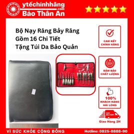Bộ Nạy Răng Bảy Răng 16 Chi Tiết