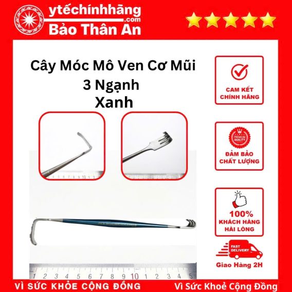 Dụng Cụ Banh Vén Móc Mô Cơ Mũi 44 Dụng Cụ Banh Vén Móc Mô Cơ Mũi