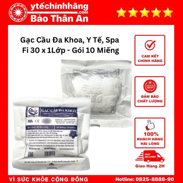 Gac Cau Da Khoa Fi 30 x 1Lop Goi 10 Mieng