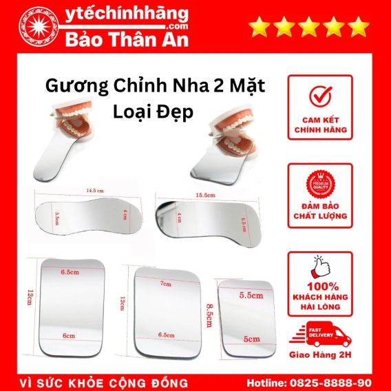 Gương Chỉnh Nha 2 Mặt Loại Đẹp