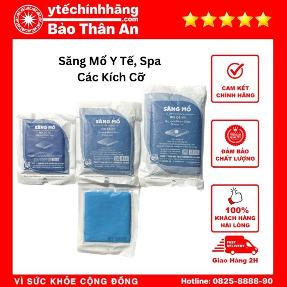 Phân loại kích thước Săng mổ