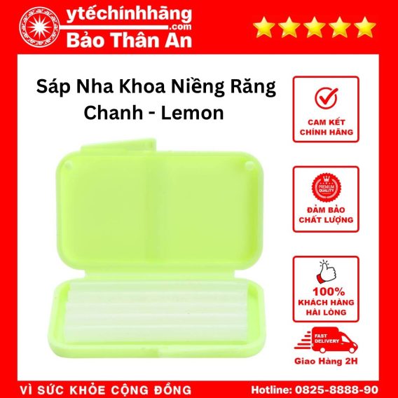 Sáp Nha Khoa Niềng Răng - Hương Chanh - Lemon