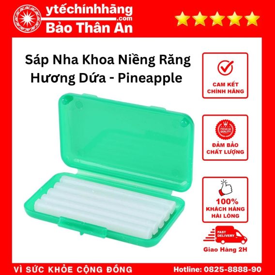 Sáp Nha Khoa Niềng Răng - Hương Dứa - Pineapple