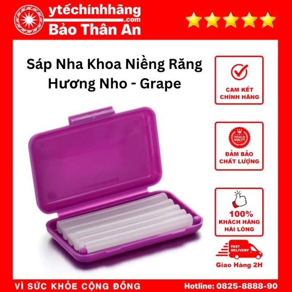 Sáp Nha Khoa Niềng Răng - Hương Nho - Grape