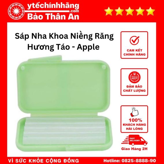 Sáp Nha Khoa Niềng Răng - Hương Táo - Apple