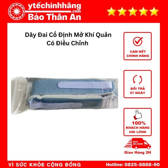 Dây Đai Cố Định Mở Khí Quản Có Điều Chỉnh 1