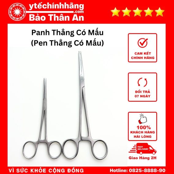 Panh Y tế hay còn gọi là Pen y tế, kẹp gắp giúp hỗ trợ trong việc sơ cứu vết thương cá nhân hoặc trong các phẫu thuật.