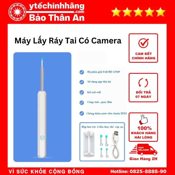 Máy Lấy Ráy Tai Có Camera NE3