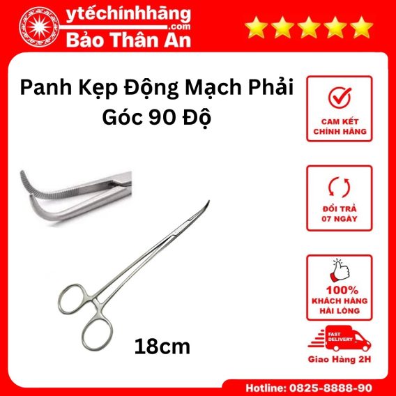 Pank Kep dong mach phai goc 90 do 18cm