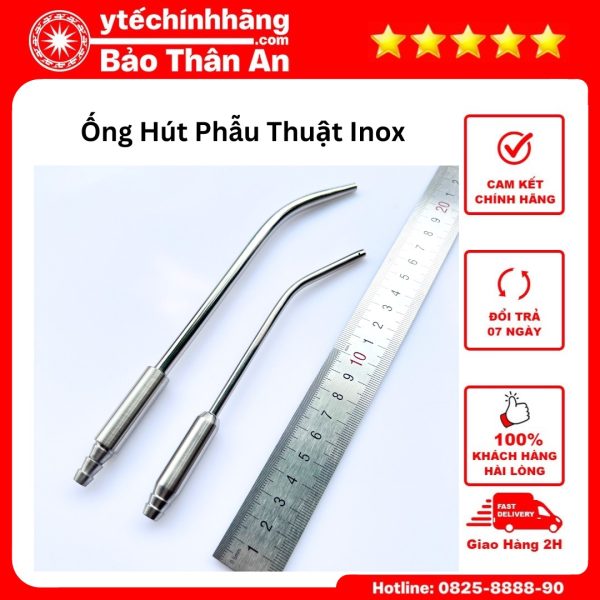 Ong Hut Phau Thuat Inox 1