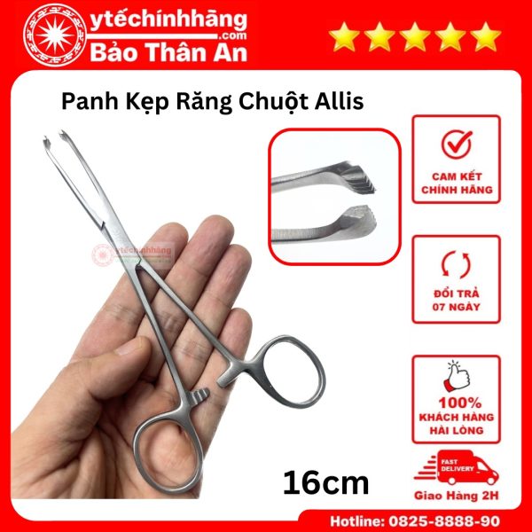 Panh Kep Rang Chuot Allis 16cm 1