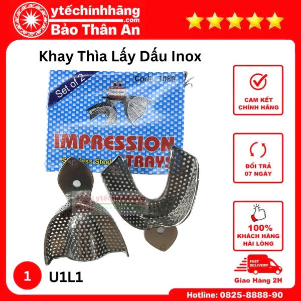 Khay Thia Lay Dau Inox u1l1