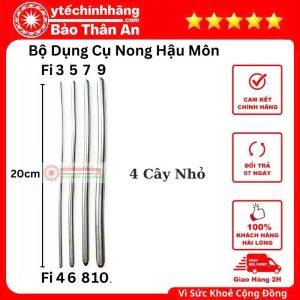 Bộ Dụng Cụ Nong Hậu Môn Inox 23 Nong Hau Mon 1