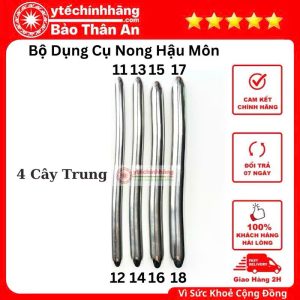 Bộ Dụng Cụ Nong Hậu Môn Inox 24 Nong Hau Mon 2