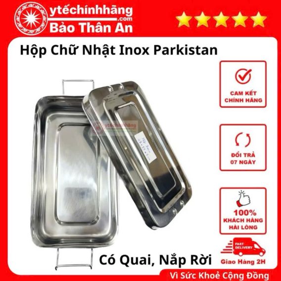 Hộp Inox Parkistan Chữ Nhật 26 Hộp Inox Pakistan Chữ Nhật