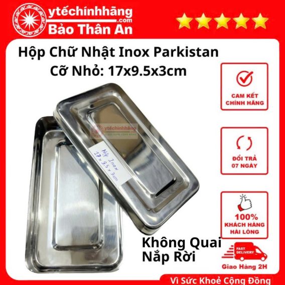 Hộp Inox Parkistan Chữ Nhật 27 Hộp Inox Pakistan Chữ Nhật