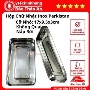 Hộp Inox Parkistan Chữ Nhật 18 Hop chu nhat inox pakistan nho2