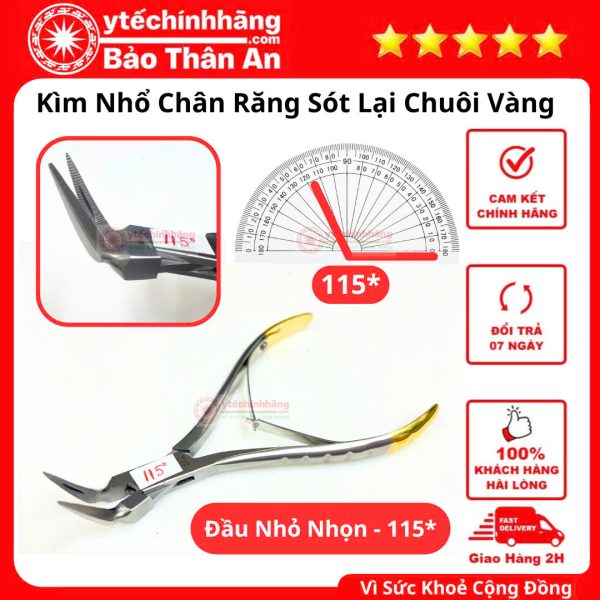 Kim Nho Chan Rang Sot Lai Chuoi Vang dau nho nhon 115 do
