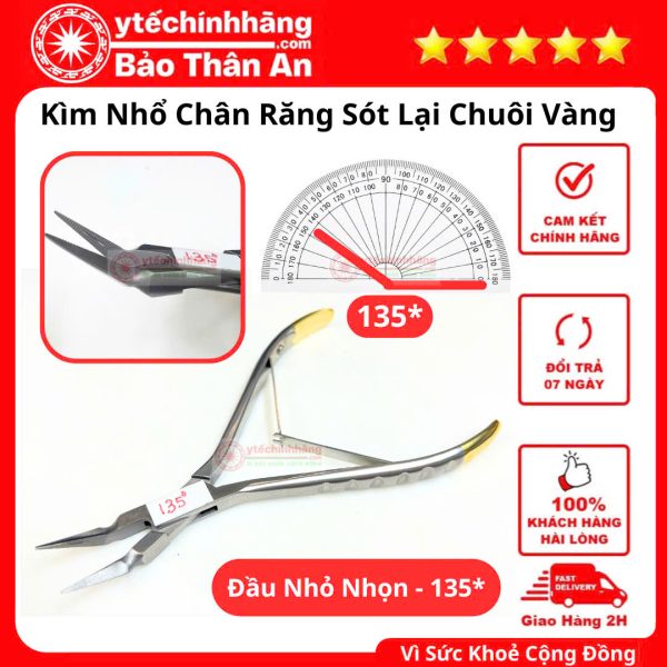 Kim Nho Chan Rang Sot Lai Chuoi Vang dau nho nhon 135 do