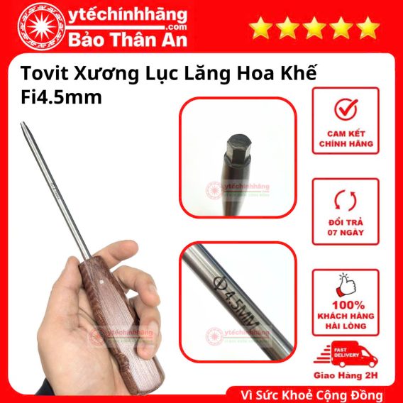 To Vit Xuong Luc Giac Hoa Khe Dau To Fi4.5mm
